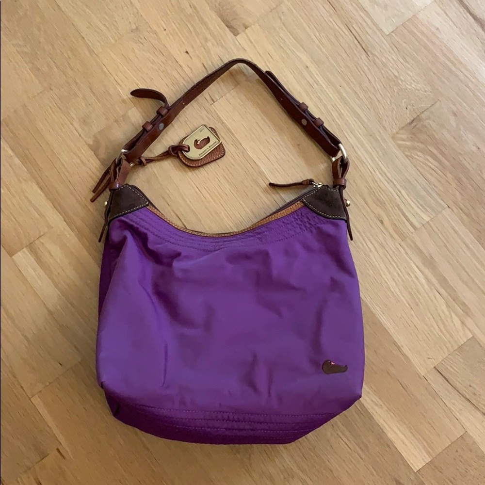 Dooney Bourke purple shoulder bag